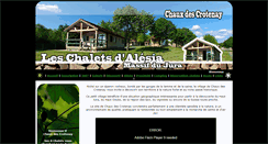 Desktop Screenshot of chaletsalesiajura.com